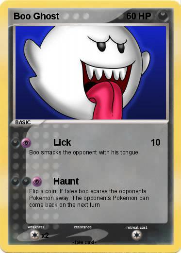 Pokemon Boo Ghost