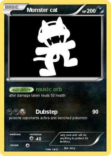Pokemon Monster cat