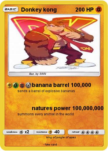 Pokemon Donkey kong