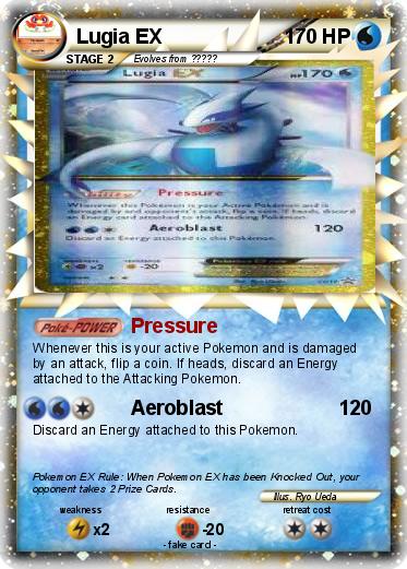 Pokemon Lugia EX