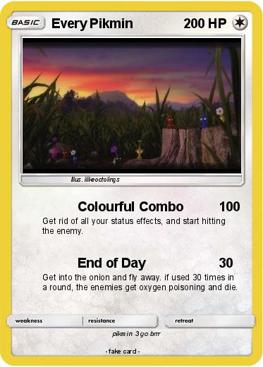 Pokemon Every Pikmin