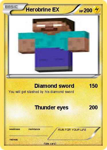 Pokemon Herobrine EX