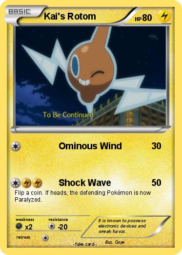 Pokemon Kai's Rotom