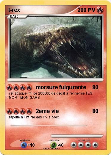 Pokemon t-rex