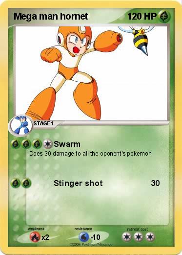 Pokemon Mega man hornet