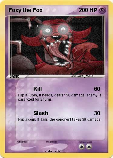 Pokemon Foxy the Fox