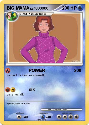 Pokemon BIG MAMA