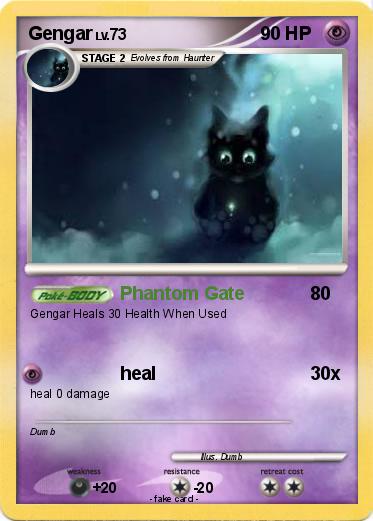 Pokemon Gengar