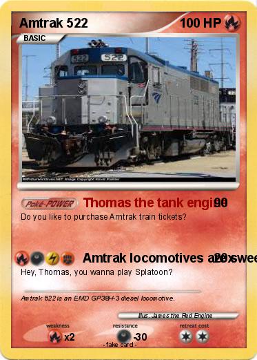 Pokemon Amtrak 522