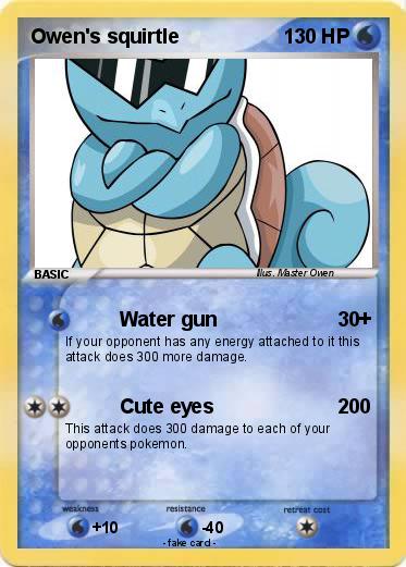 Pokemon Owen's squirtle