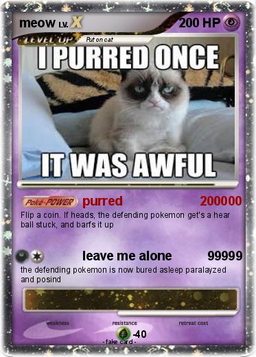 Pokemon meow