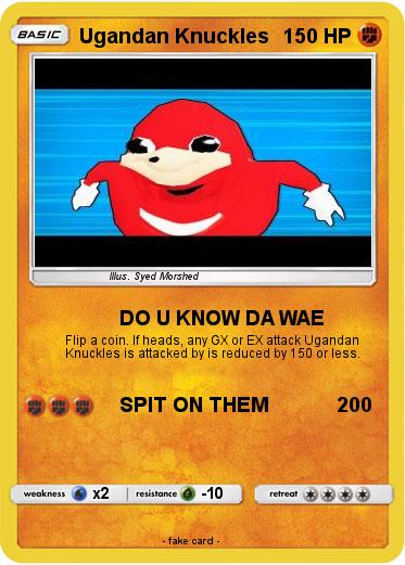 Pokemon Ugandan Knuckles