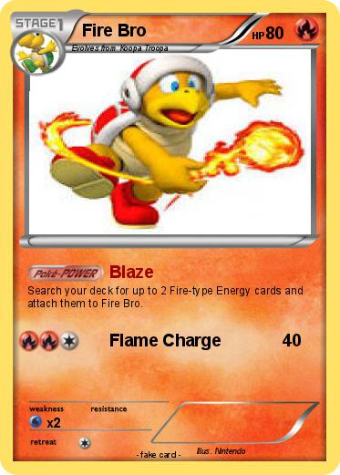 Pokemon Fire Bro