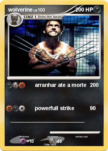 Pokemon wolverine