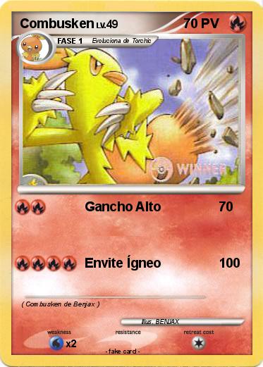 Pokemon Combusken