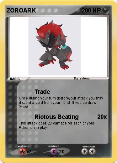 Pokemon ZOROARK