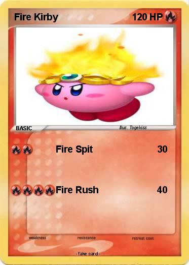Pokemon Fire Kirby