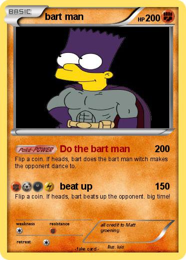 Pokemon bart man
