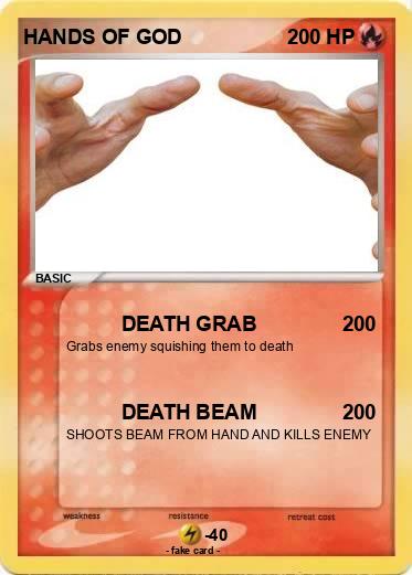 Pokemon HANDS OF GOD