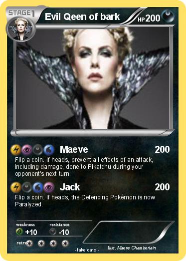 Pokemon Evil Qeen of bark