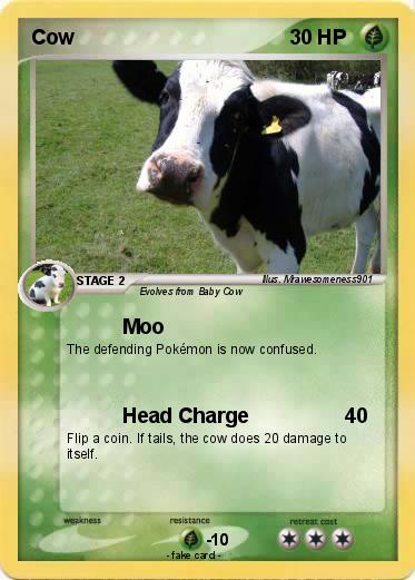 Pokemon Cow