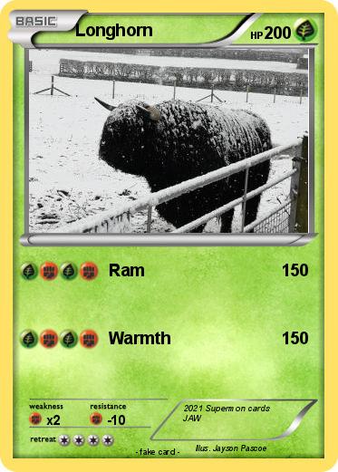 Pokemon Longhorn