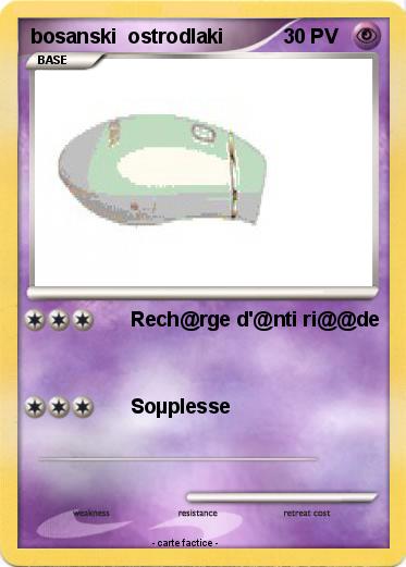 Pokemon bosanski  ostrodlaki