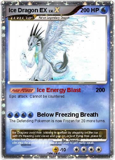 Pokemon Ice Dragon EX