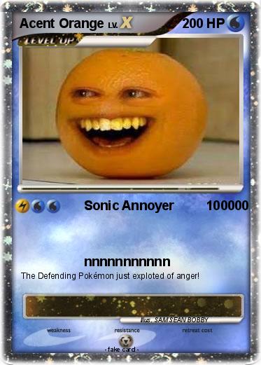 Pokemon Acent Orange