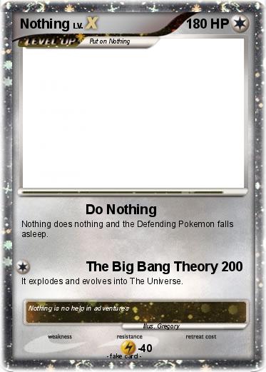 Pokemon Nothing