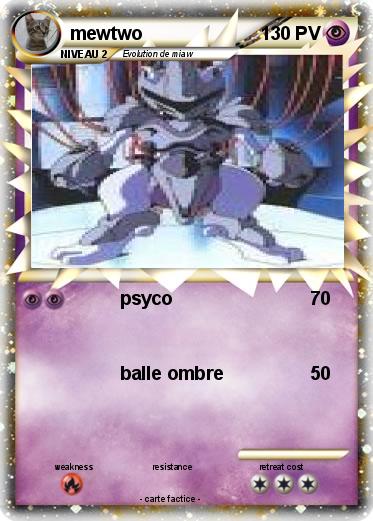 Pokemon mewtwo