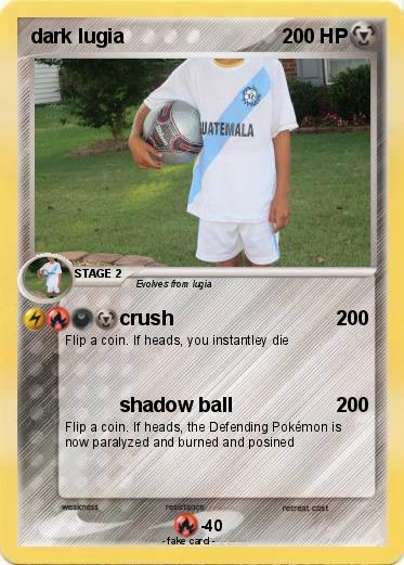 Pokemon dark lugia