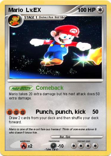 Pokemon Mario  Lv.EX