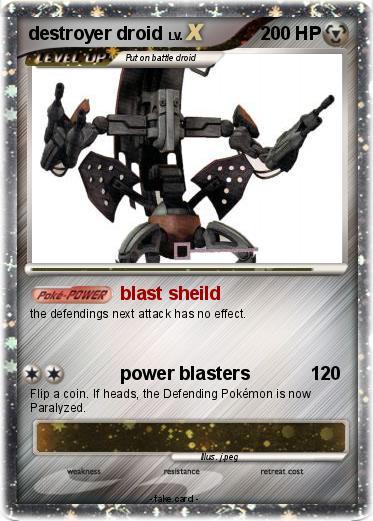 Pokemon destroyer droid