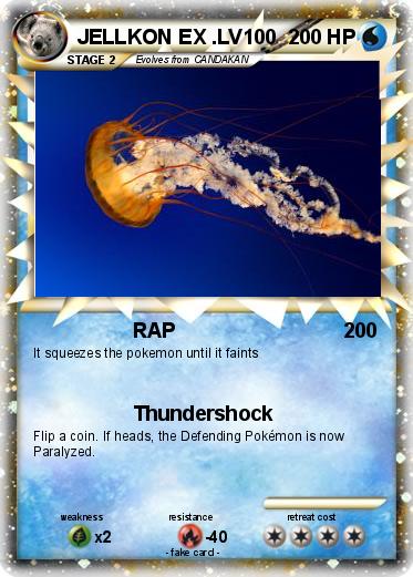 Pokemon JELLKON EX .LV100