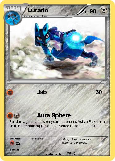 Pokemon Lucario