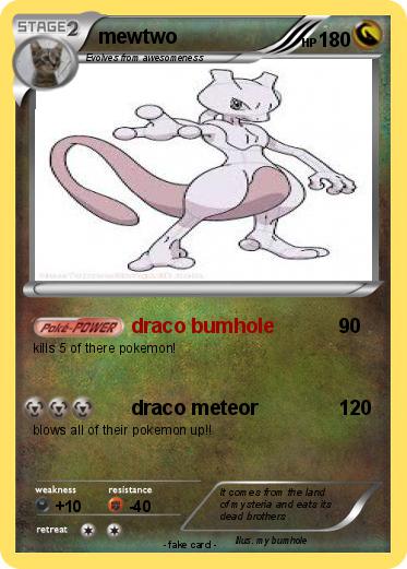 Pokemon mewtwo