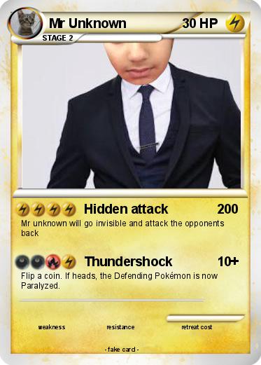 Pokemon Mr Unknown