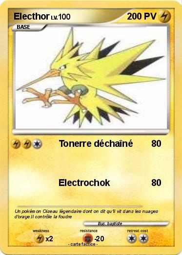 Pokemon Electhor