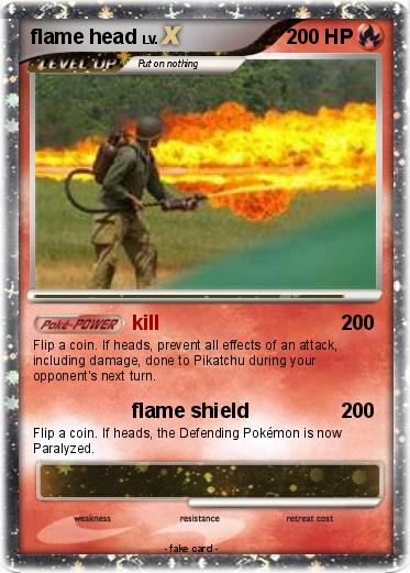 Pokemon flame head