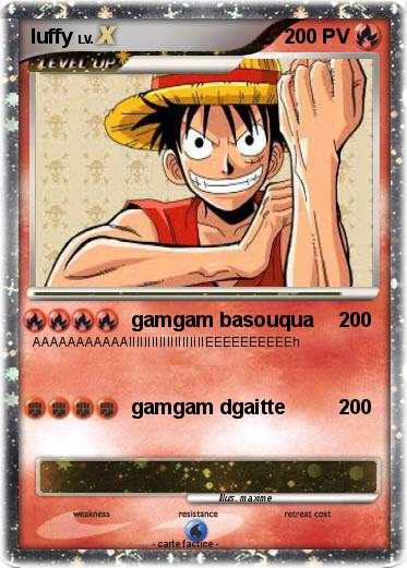 Pokemon luffy