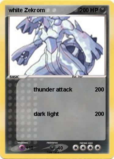 Pokemon white Zekrom