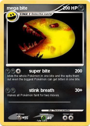 Pokemon mega bite