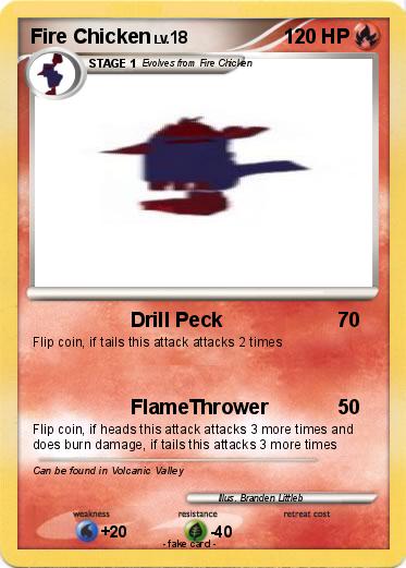 Pokemon Fire Chicken