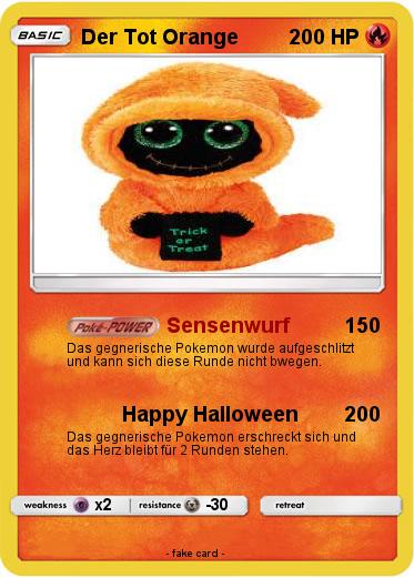 Pokemon Der Tot Orange