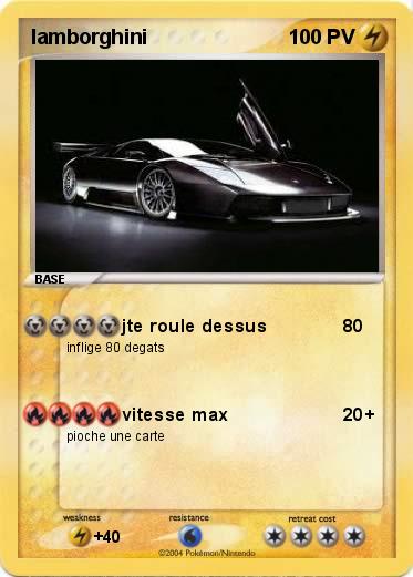 Pokemon lamborghini