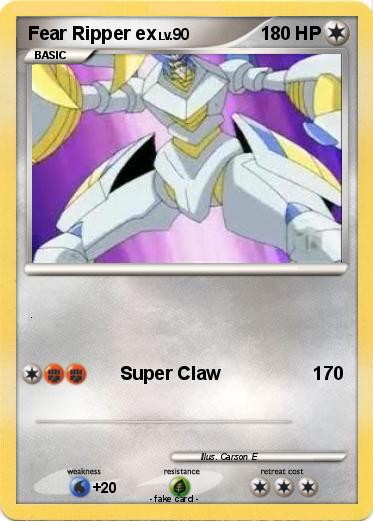 Pokemon Fear Ripper ex