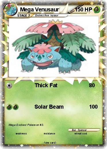 Pokemon Mega Venusaur