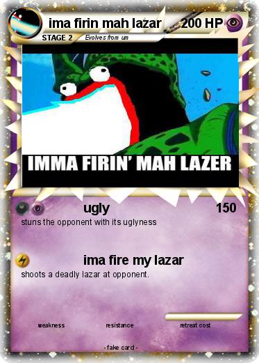 Pokemon ima firin mah lazar