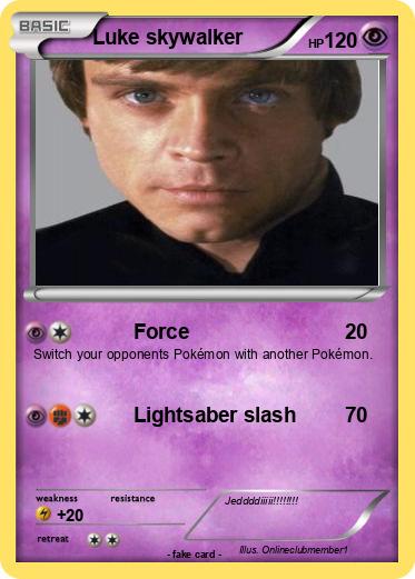 Pokemon Luke skywalker